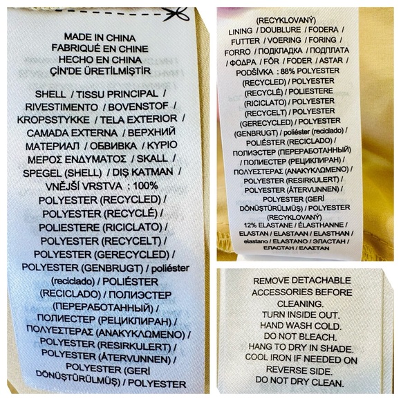 NEW! LAUREN RALPH LAUREN Gold Shimmer Strapless Evening Dress Gown - Picture 15 of 15